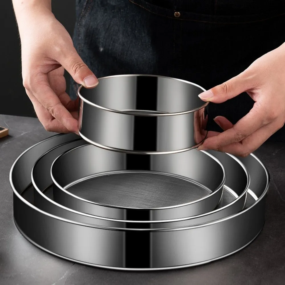 Baking-Specific Stainless Steel Sifting Bowl