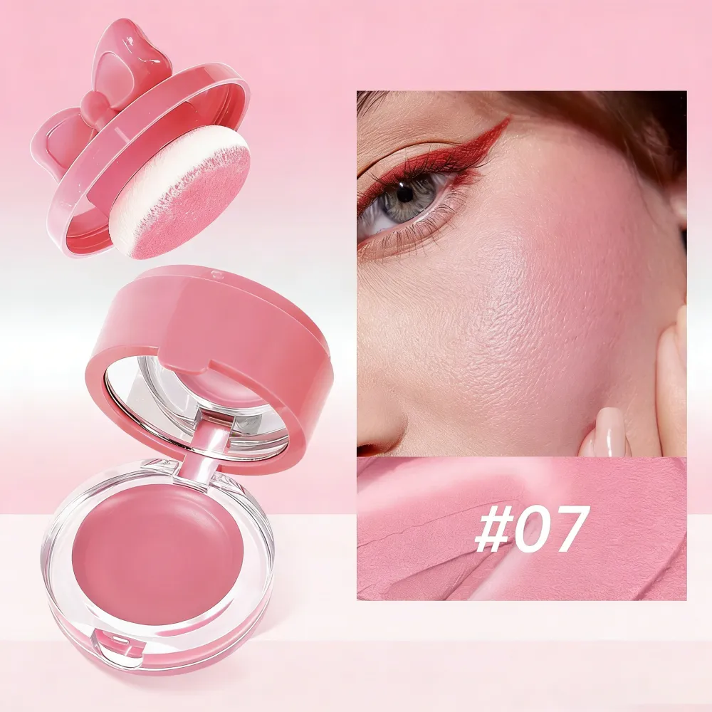 Bow-Top Cream Blush