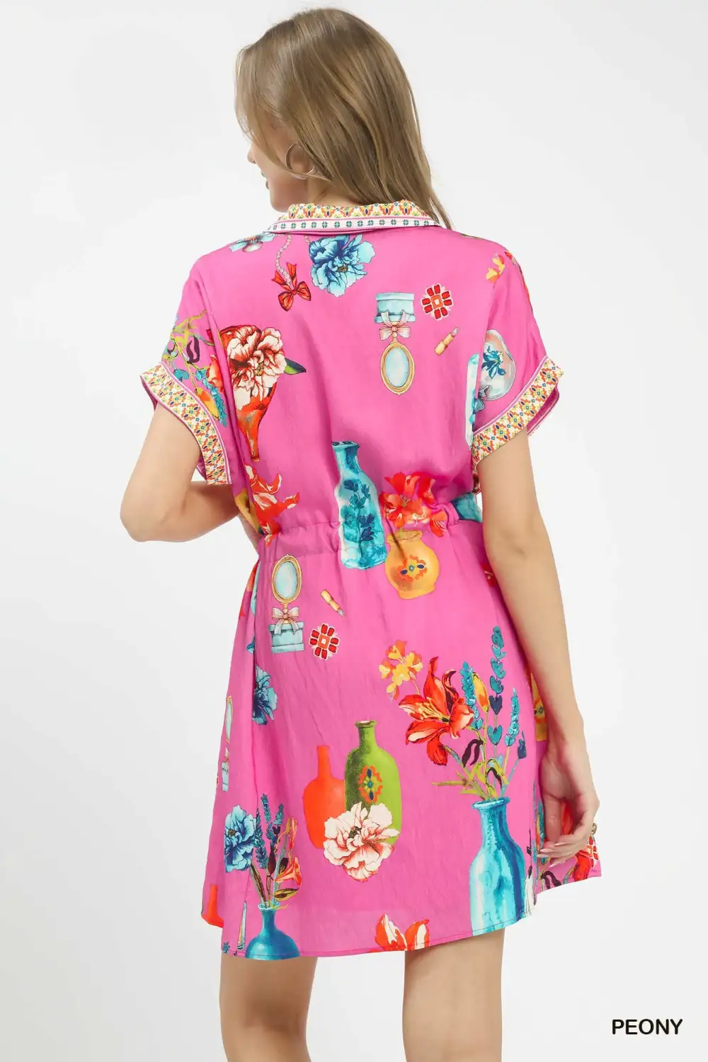 Relaxed Floral Mini Dress