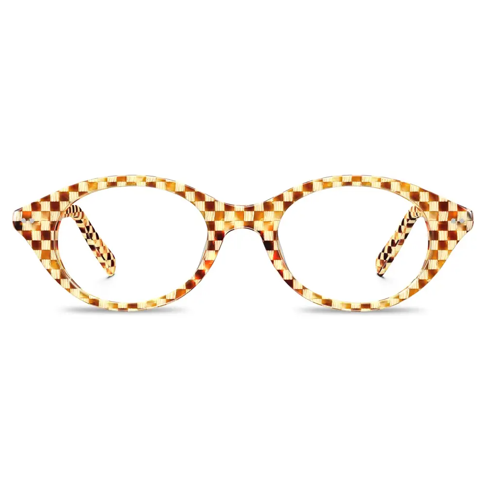 Refined Round Acetate Blue Light Eyewear