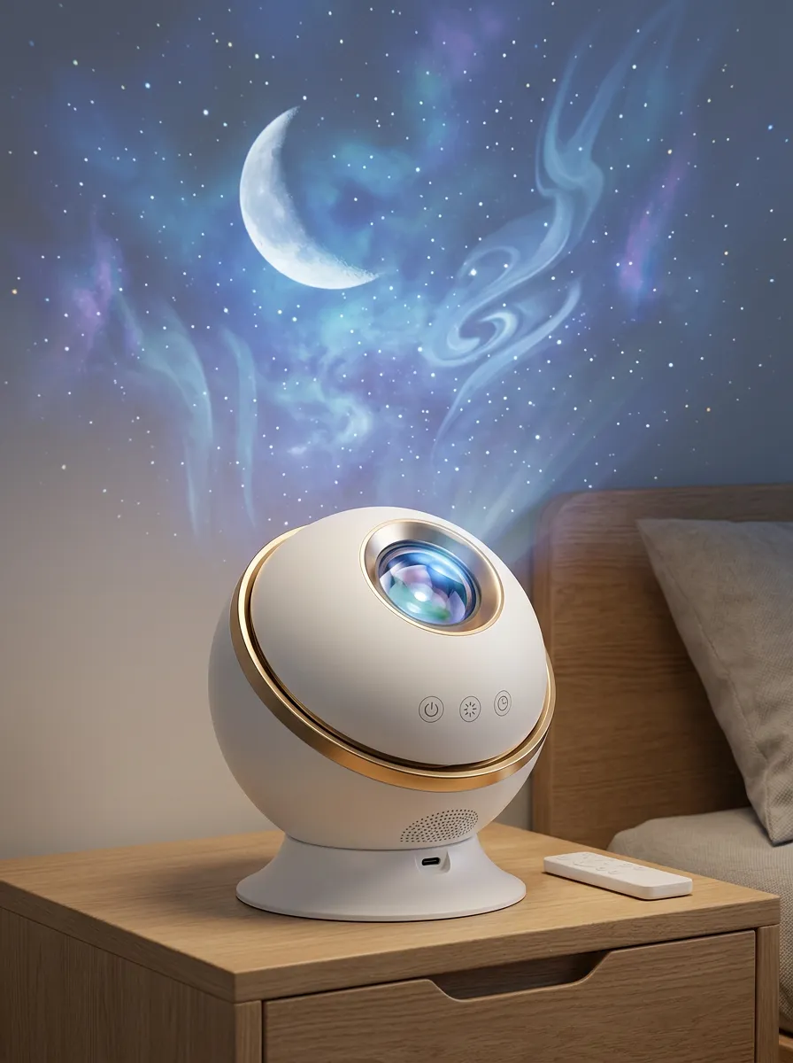 Galaxy Moon Starry Sky Projector Night Light