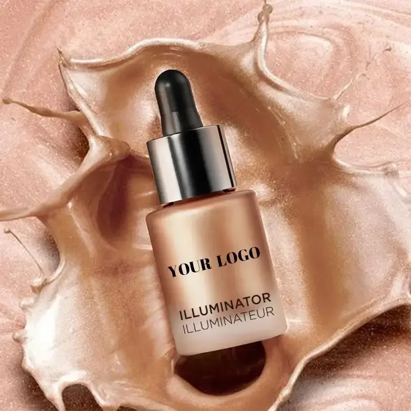 Face & Body Liquid Highlighter Sparkling Brighten Glow Skin