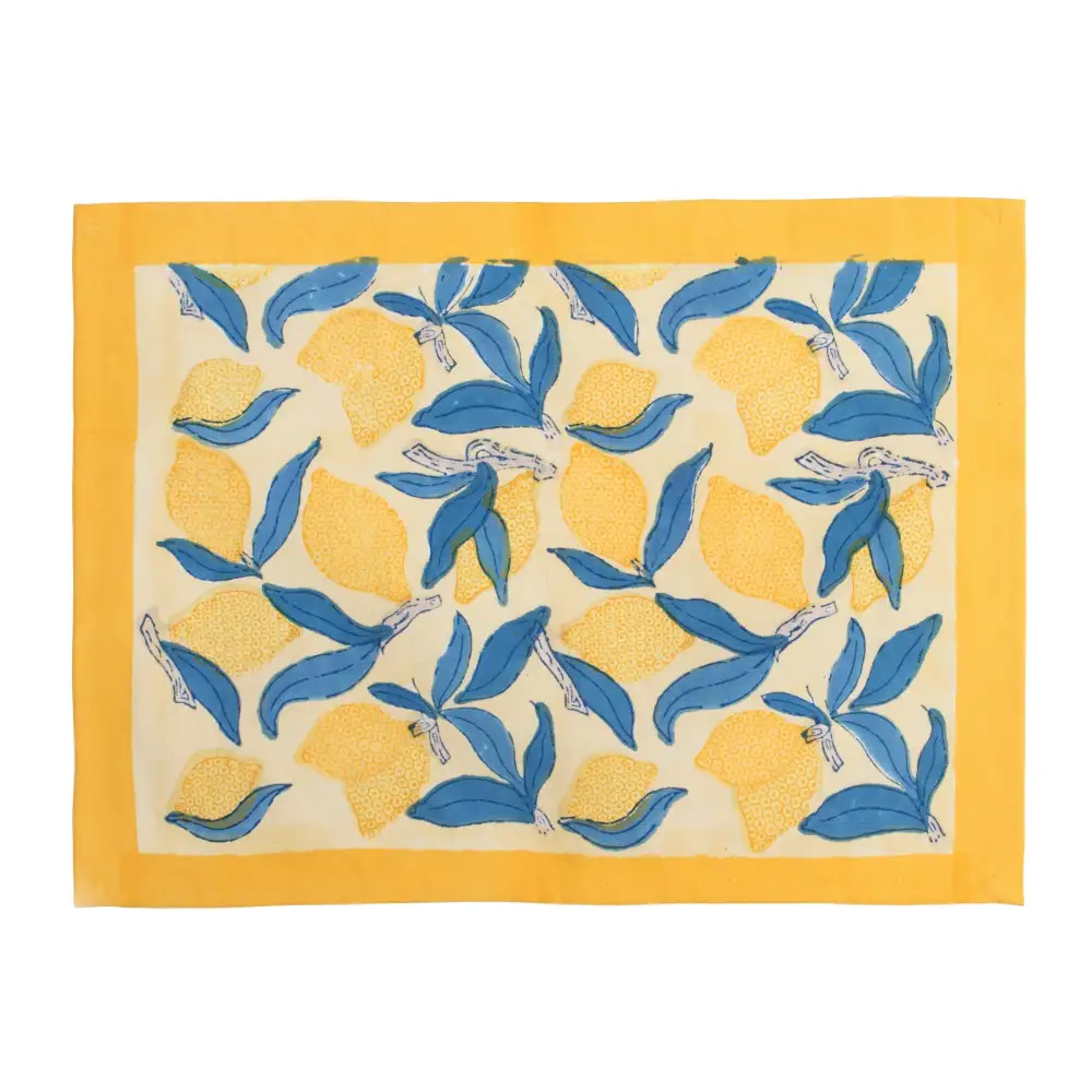 Lemon Grove Placemat Set