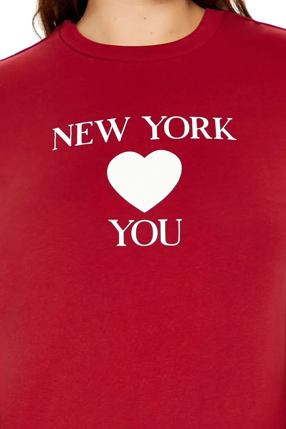 Plus Size Letter Print T-Shirt
