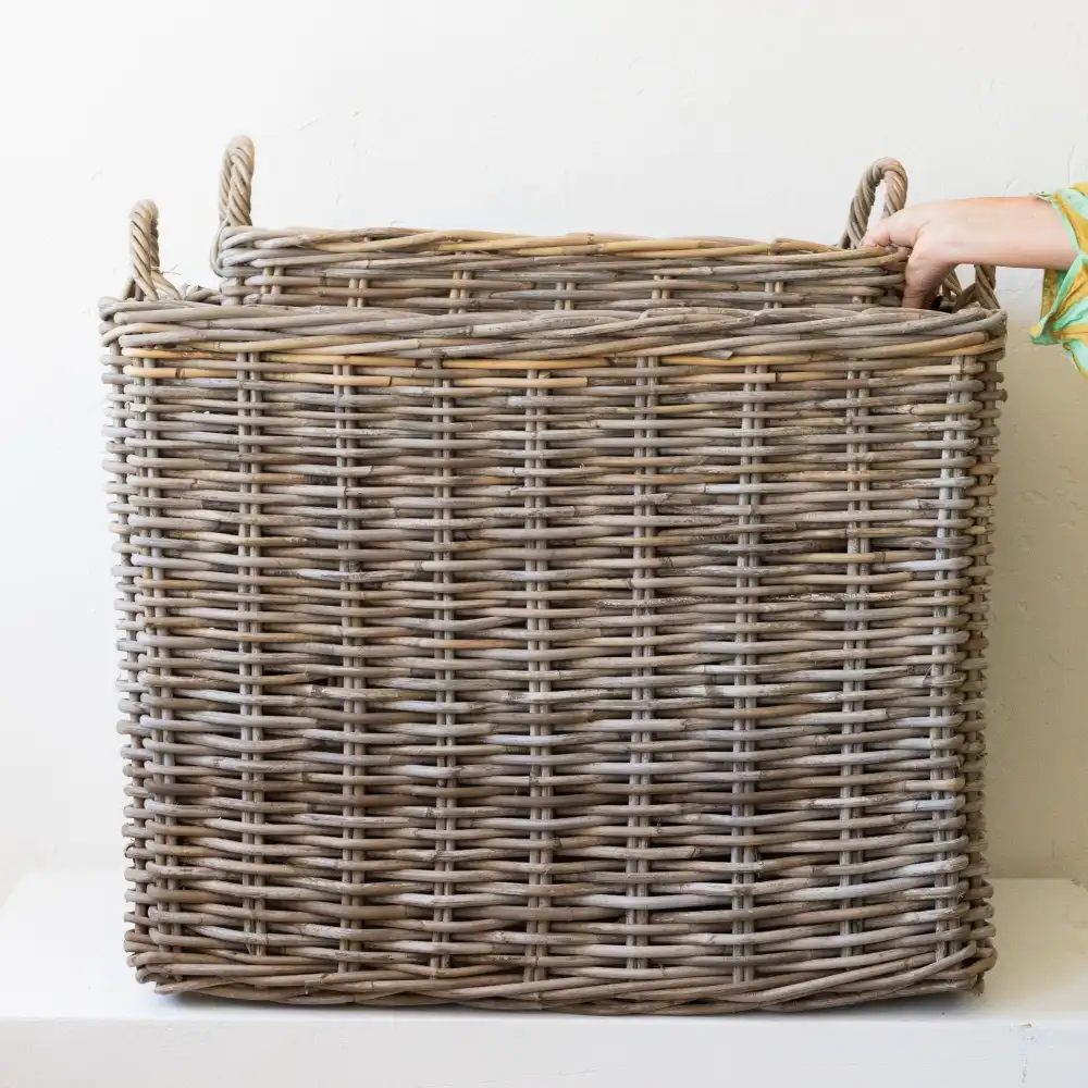 Rectangular Rattan Baskets