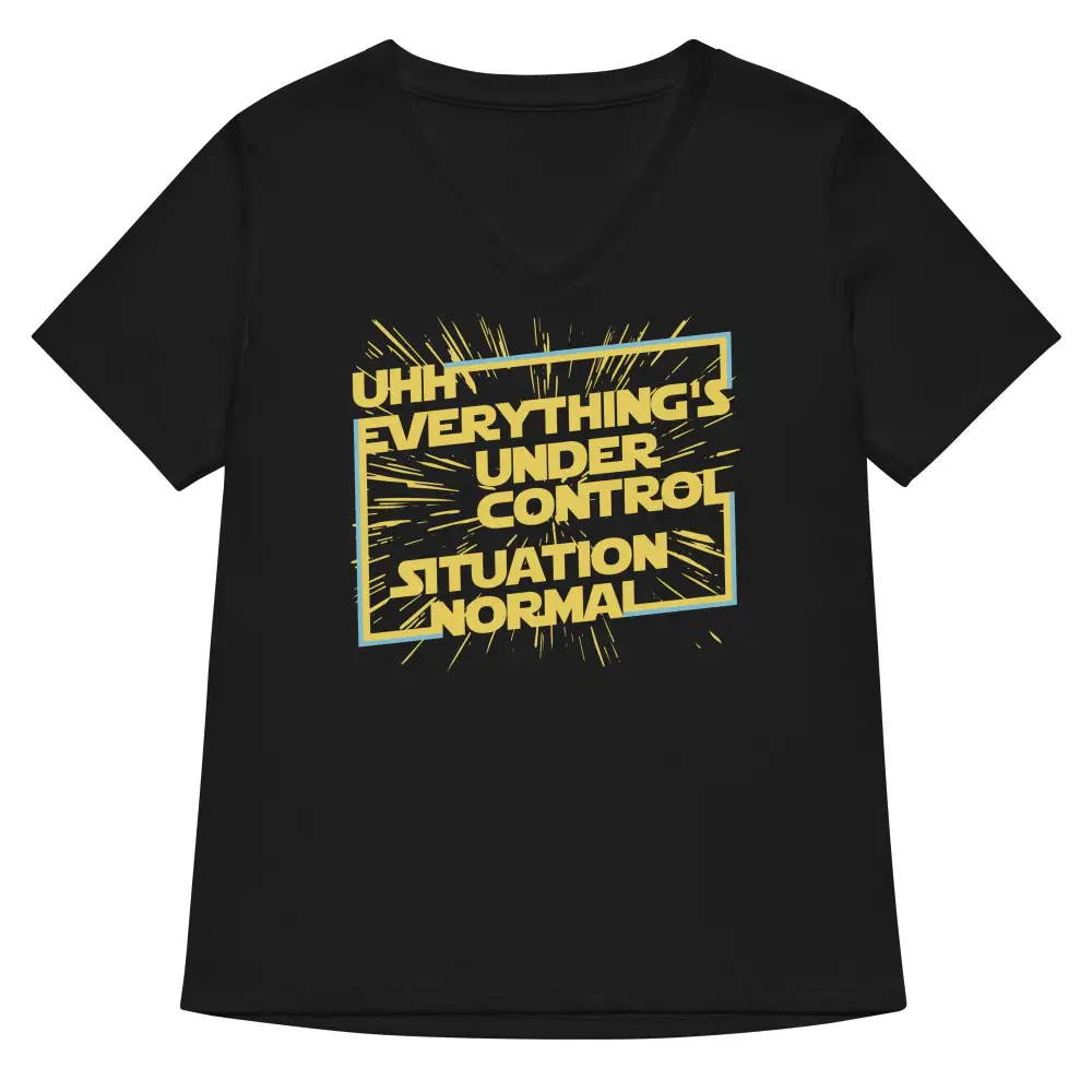 Control Situation Normal V Neck Tee