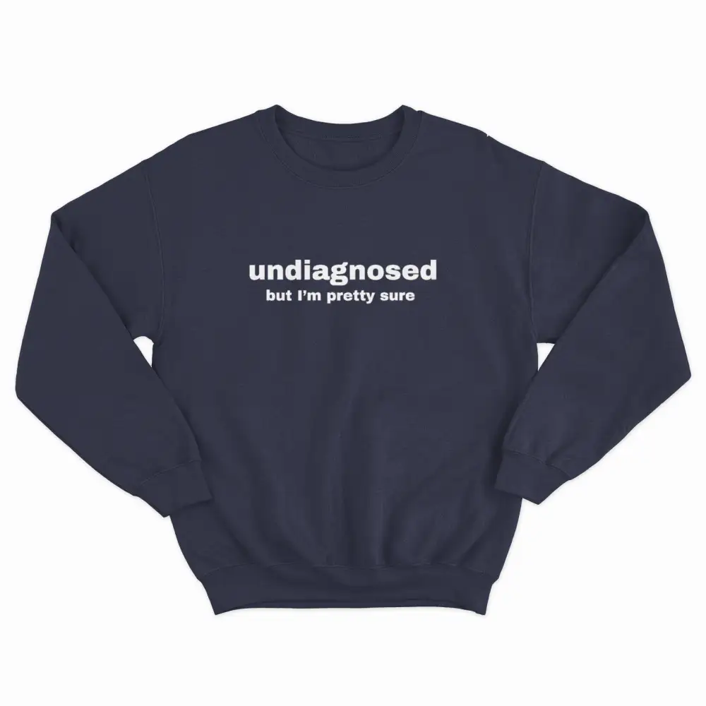 Undiagnosed Mood Fleece Crewneck
