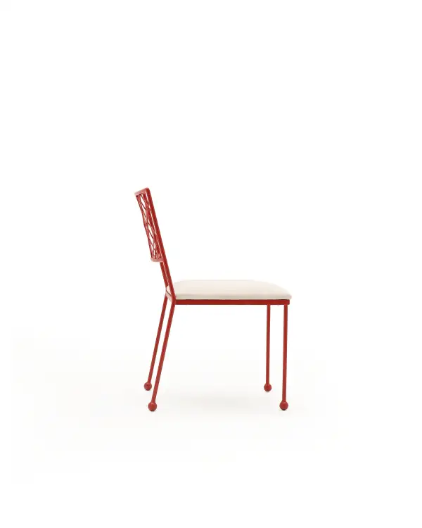 Tubular Metal Dining Chair