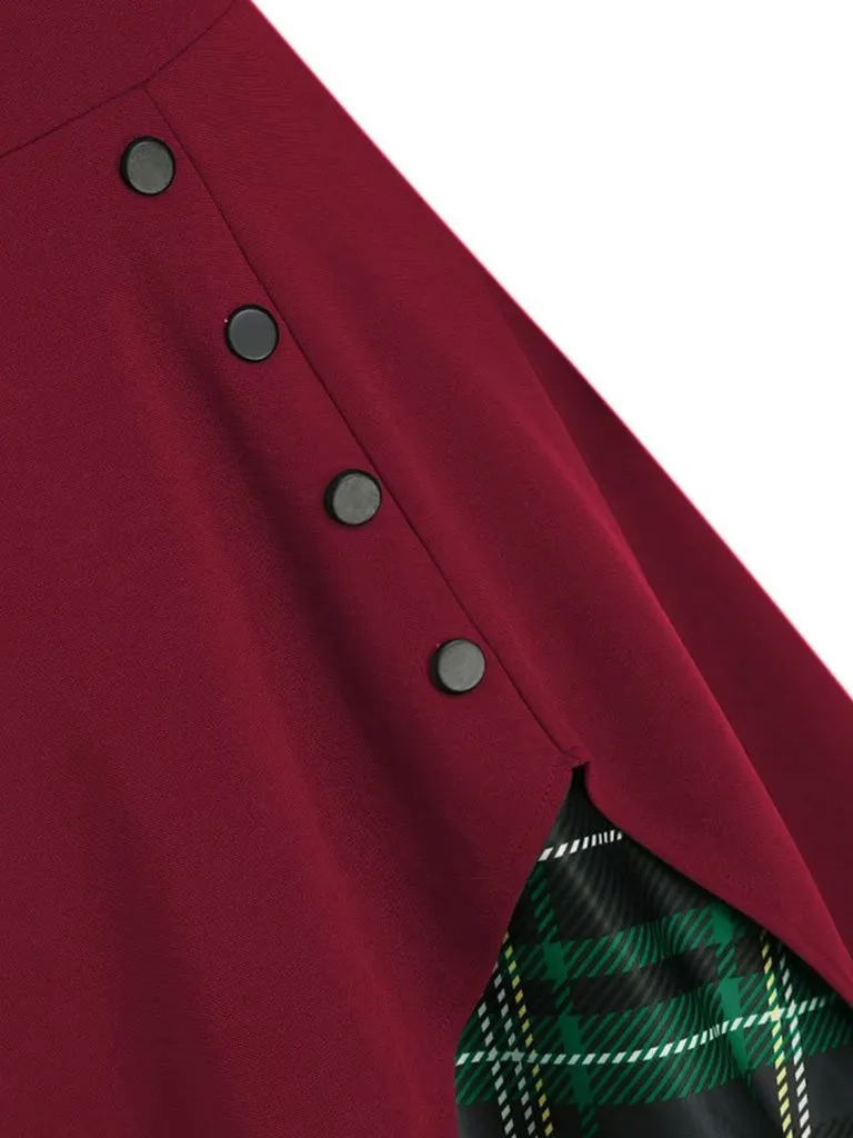 Layered Bow Swing Swing Dress