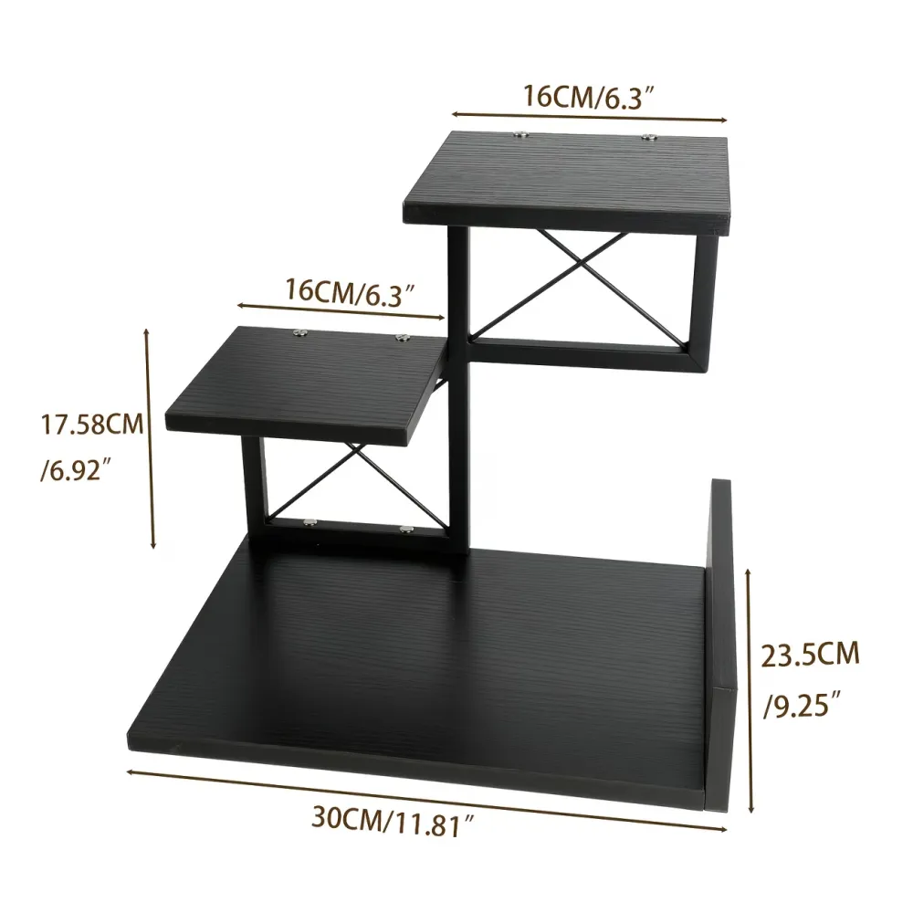 Multi-Level Desk Storage Rack