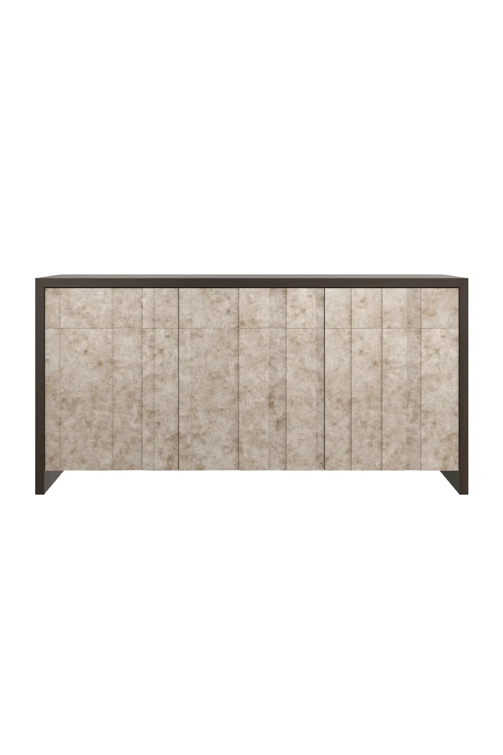 Fluted Surface Decorative Storage Sideboard