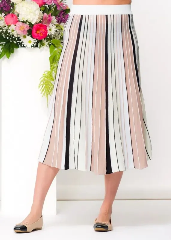 Pull-On Midi Skirt