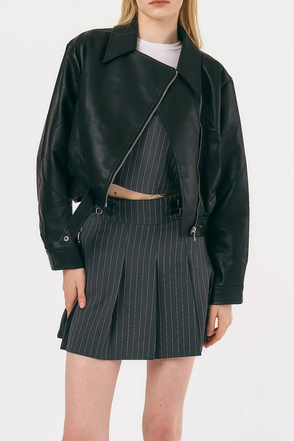 Pleather Rider Jacket