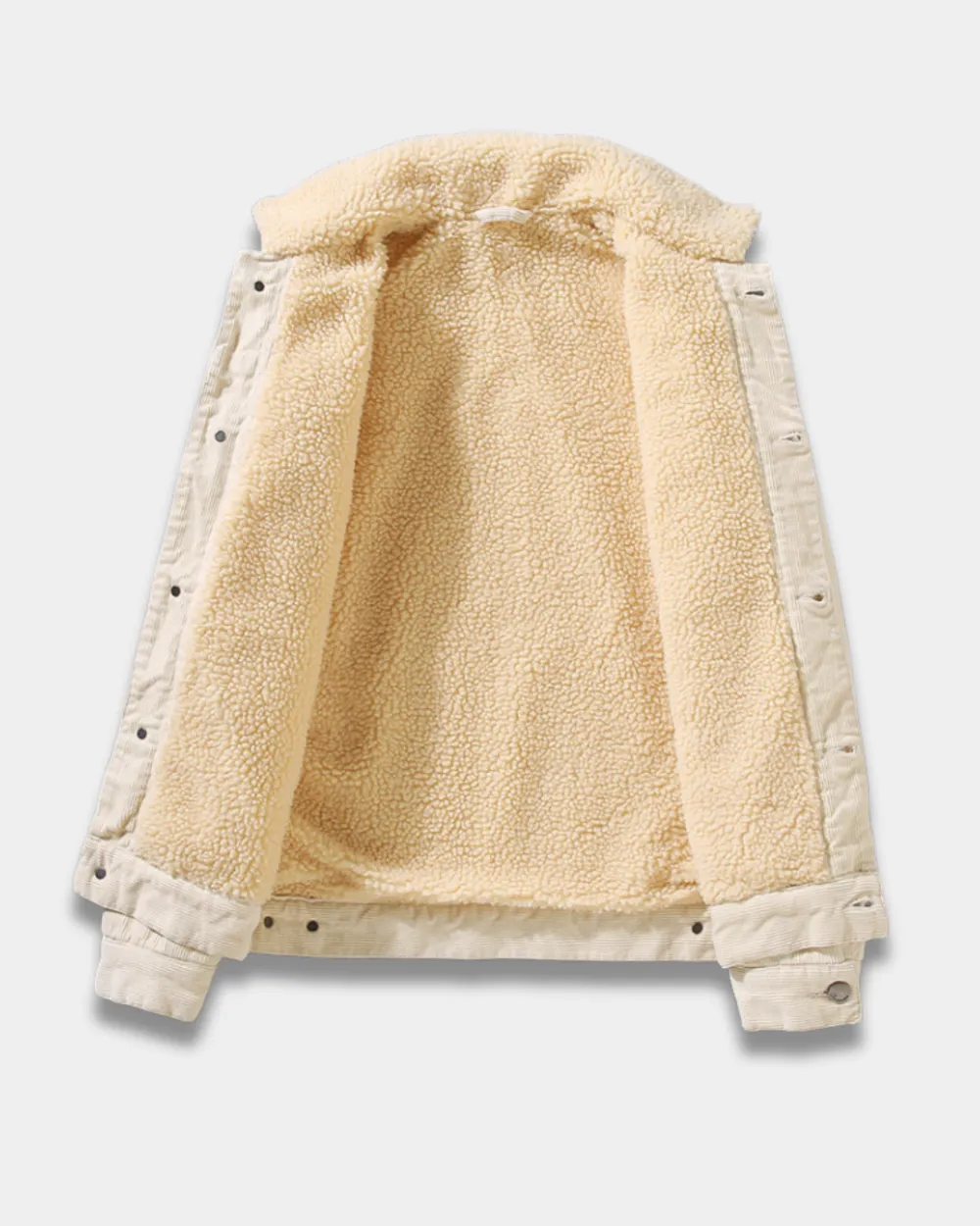 Corduroy Sherpa Collar Jacket