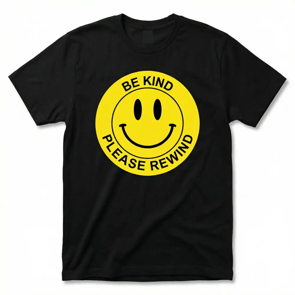 Rewind Graphic Cotton Tee