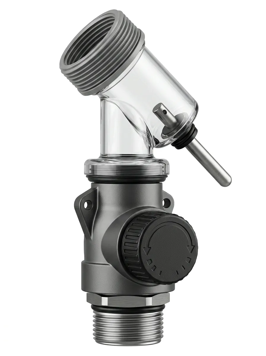 Water Heater Flush Valve Nozzle Attachment