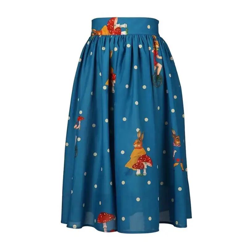 Casual Boho Everyday Casual Polyester Skirt