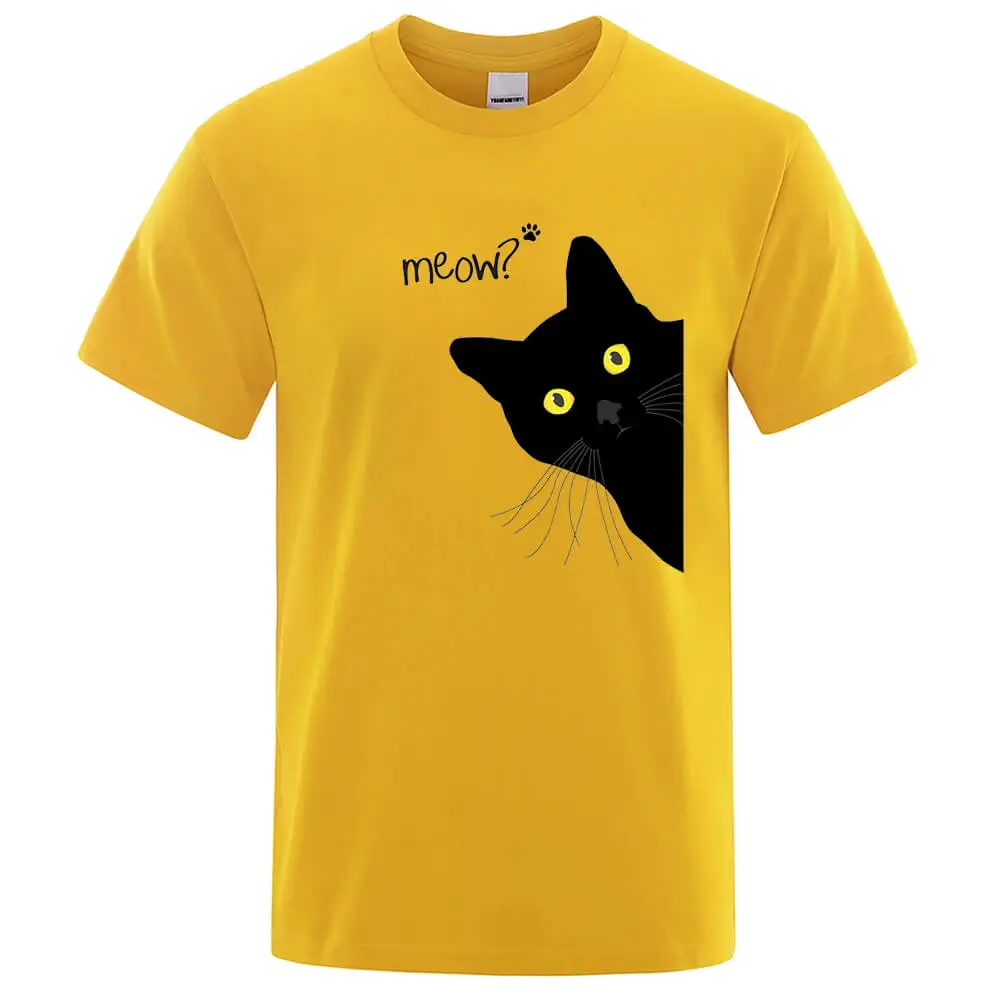 Laidback Cat Graphic T-Shirt