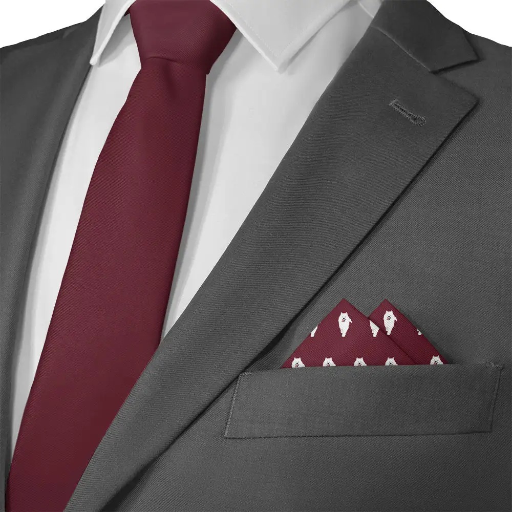 Understated Dapper Animal Motif Dog Motif Pocket Square