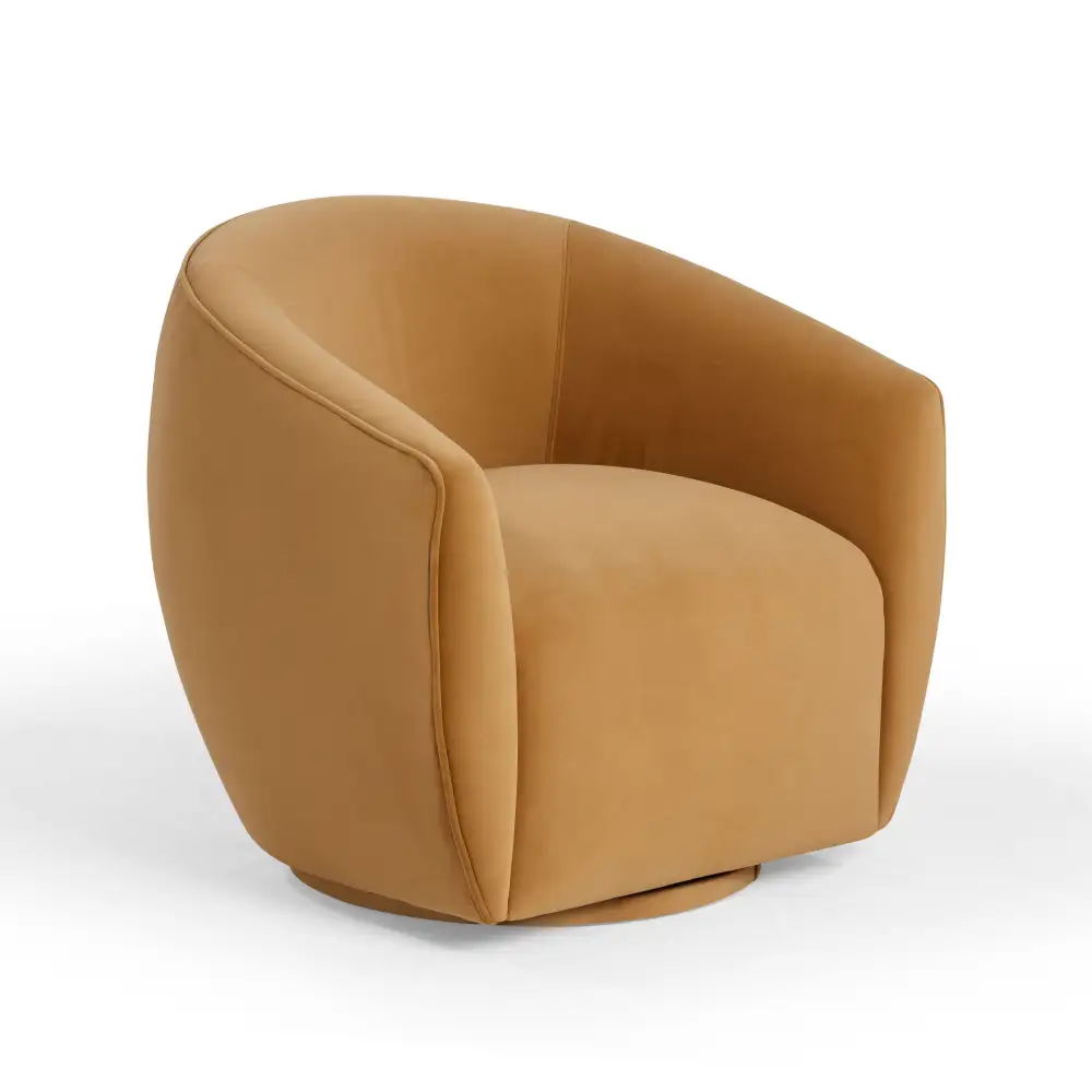 Swivel Modern Velvet Accent Chair