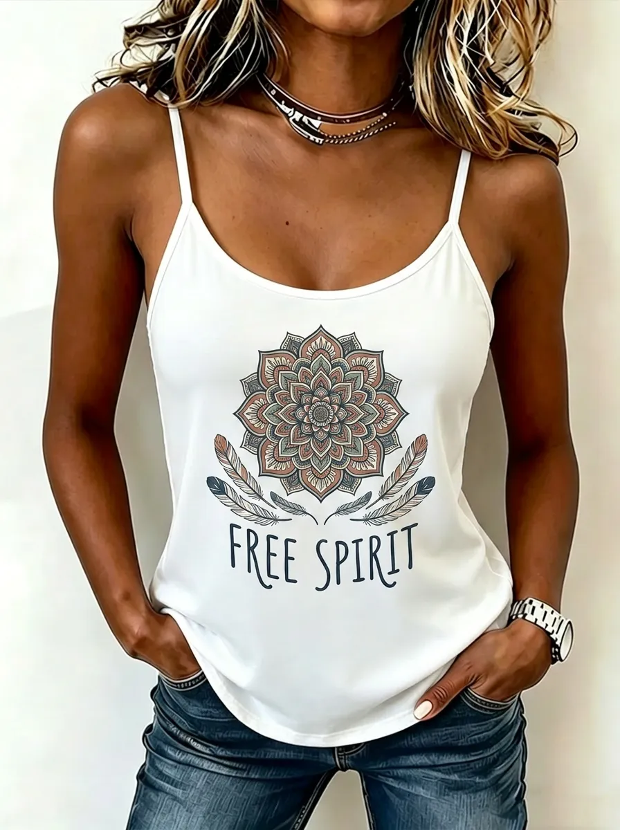 Boho Free Spirit Tank Top Classic