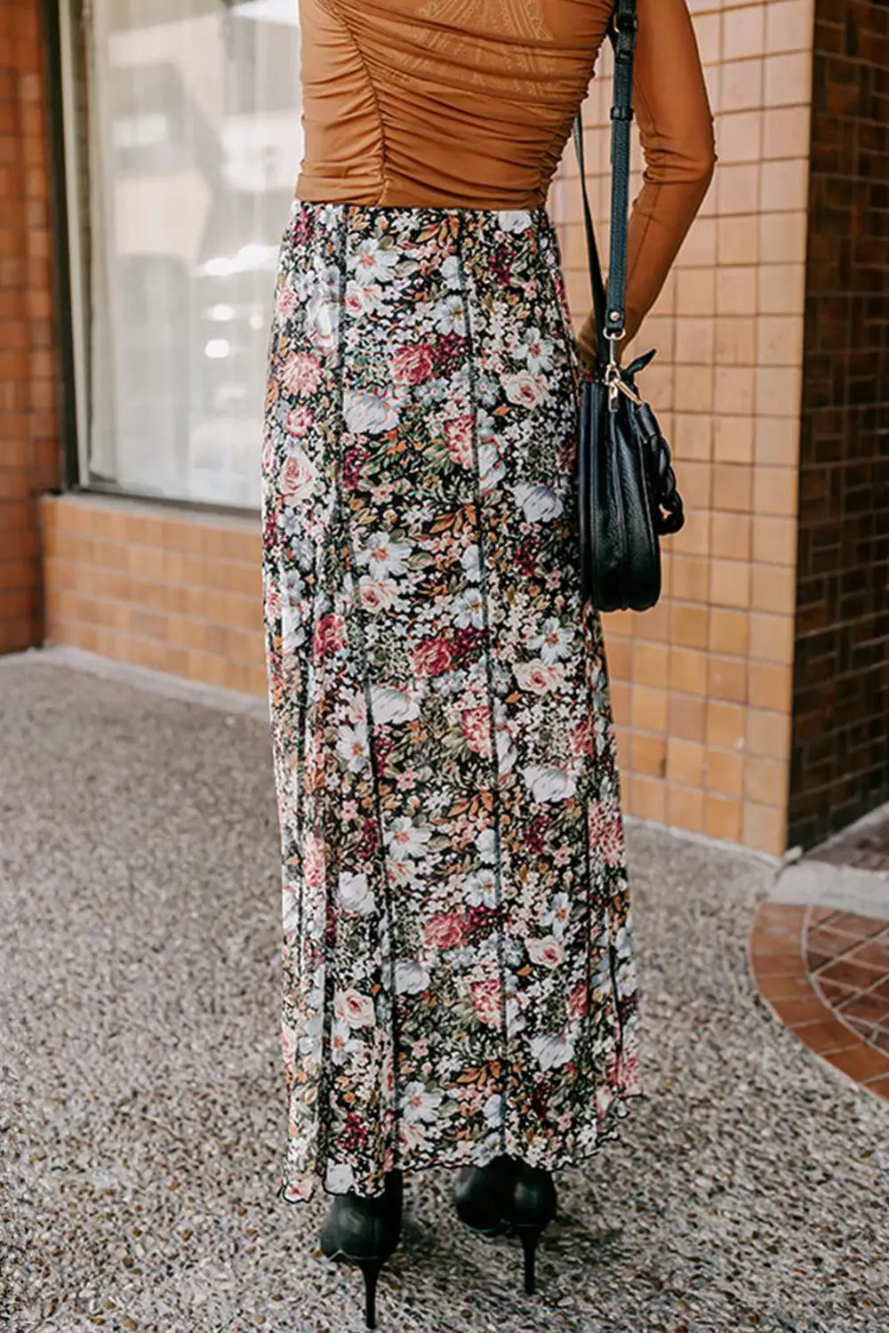 Everyday Balanced Printed Dress Skirt