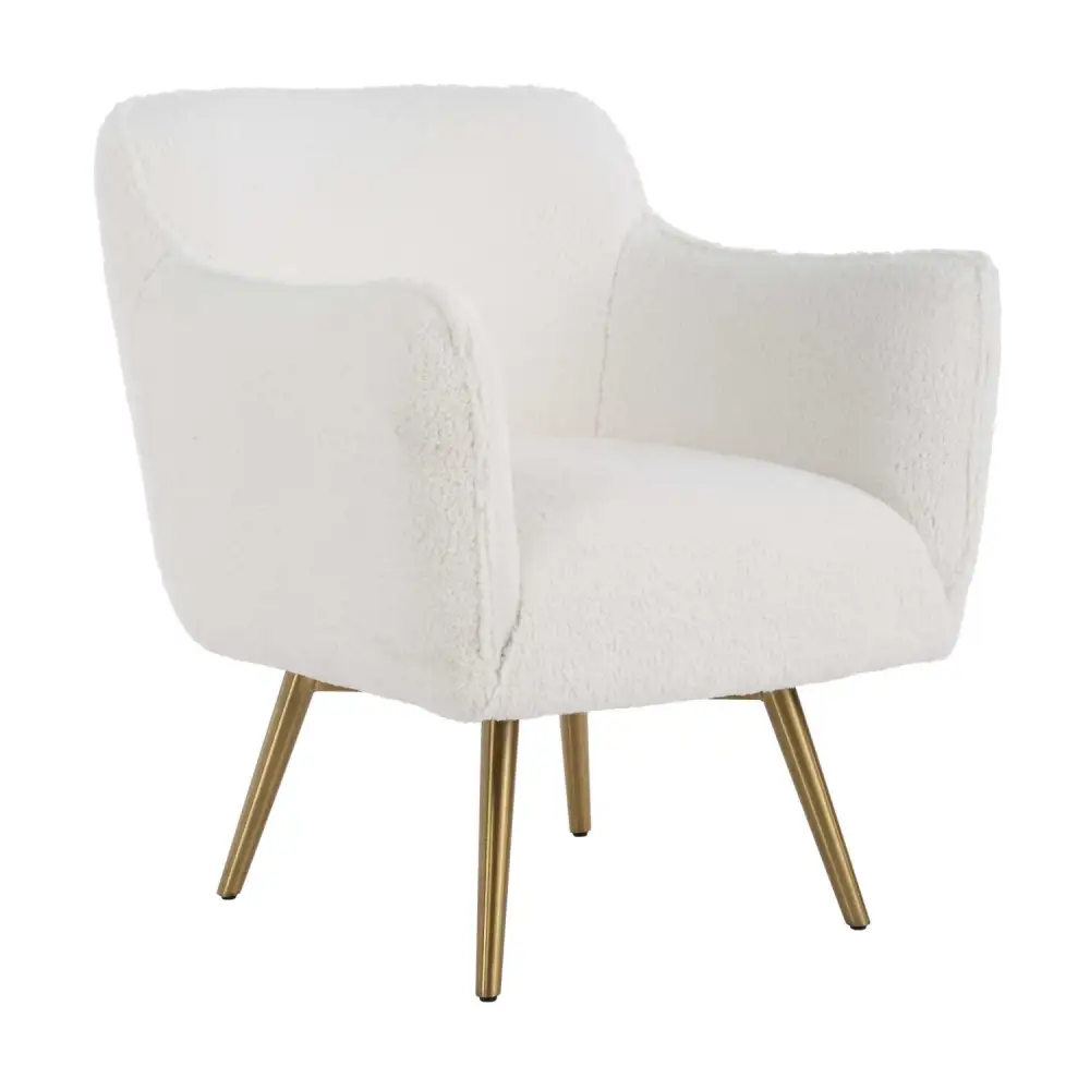 Sheepskin Swivel Chair