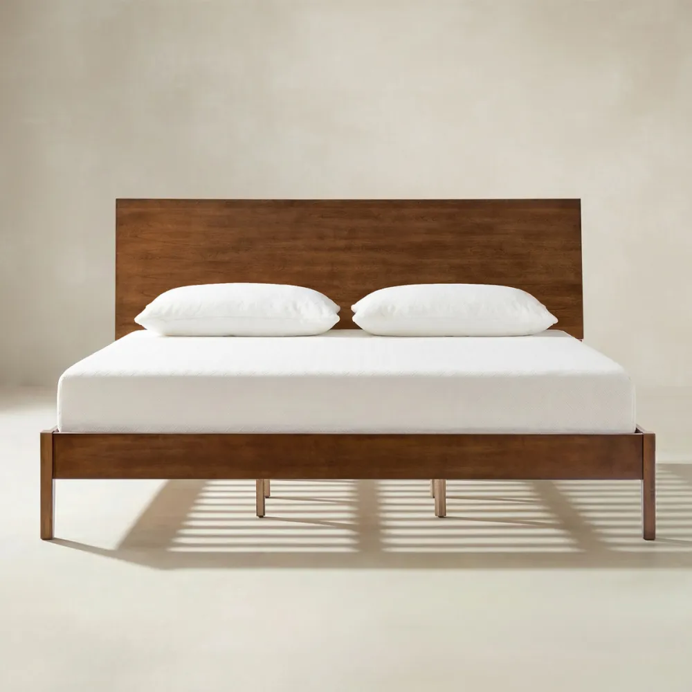 Storage Headboard Platform Bed