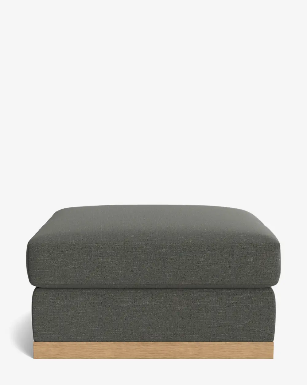 Modular Velvet Ottoman