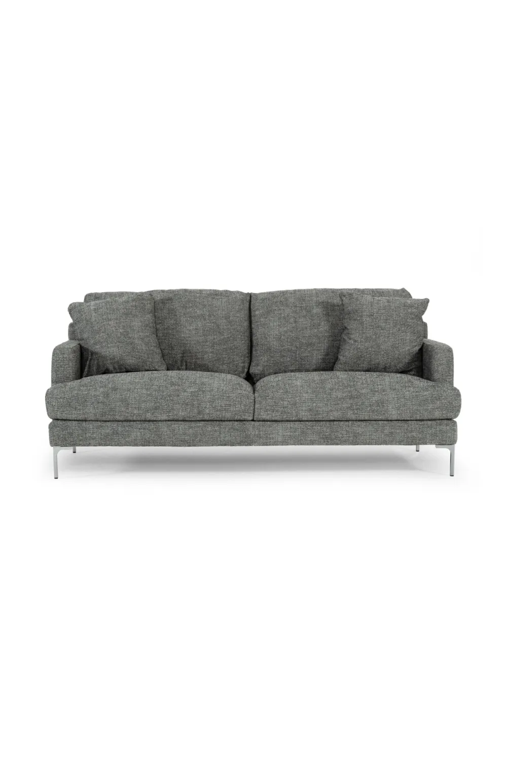 Contemporary Square-Arm Sofa