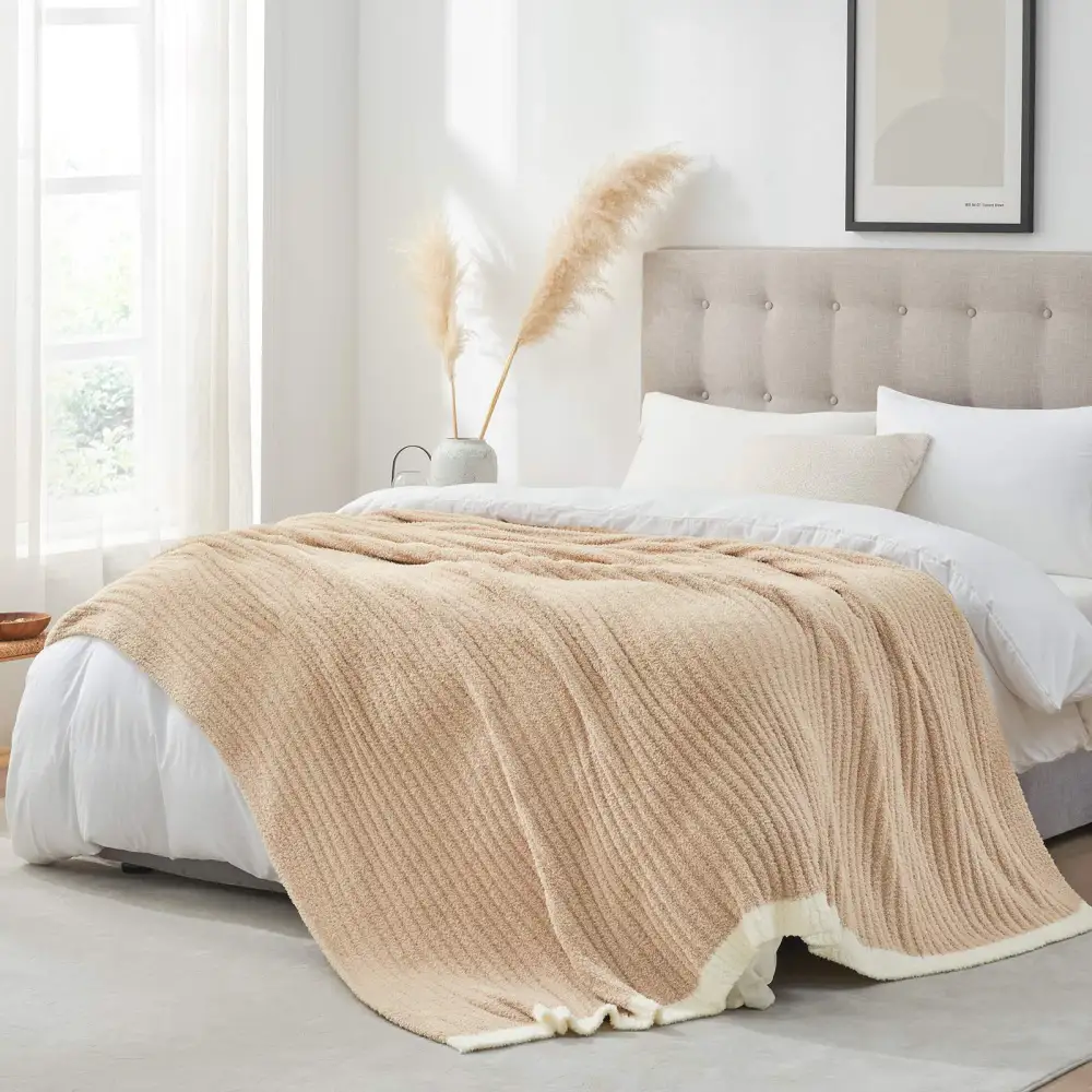 Cozy Ribbed Blanket