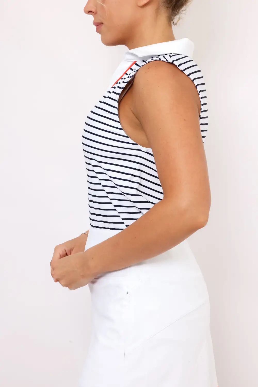 Collar Collared Split Neck Shirt