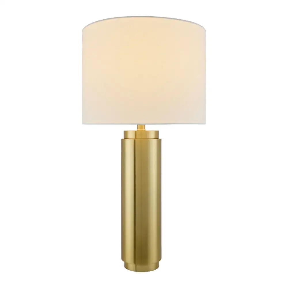 Metallic Finish Table Lamp