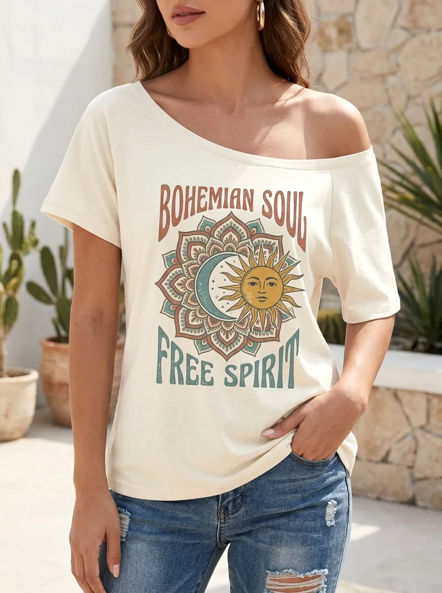 Bohemian Soul Sun T-Shirt