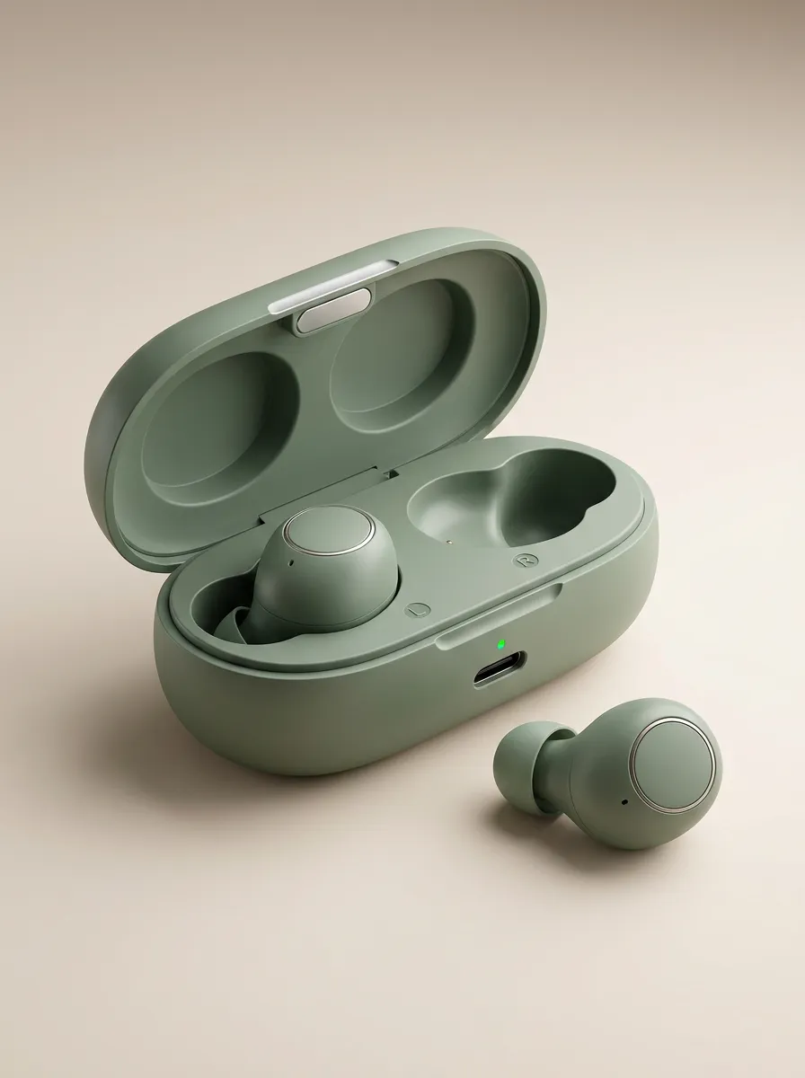 Compact Minimalist Wireless Earbuds