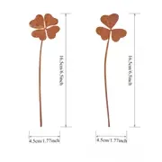 Lucky Clover Garden Stakes