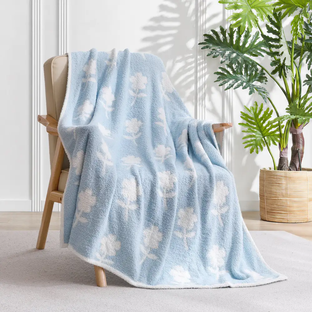 Floral Throw Blanket