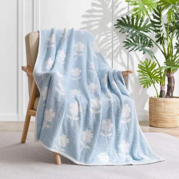 Floral Throw Blanket