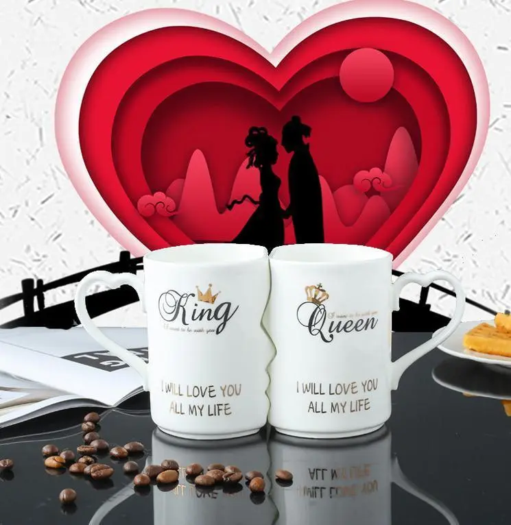 Ceramic Romantic Drinkware Set Everyday
