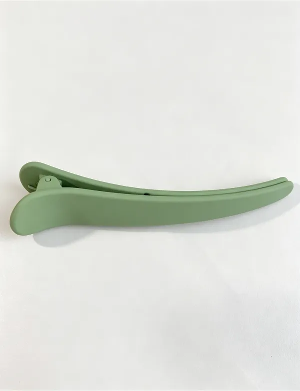 Long Curved Solid Large Hair Clip