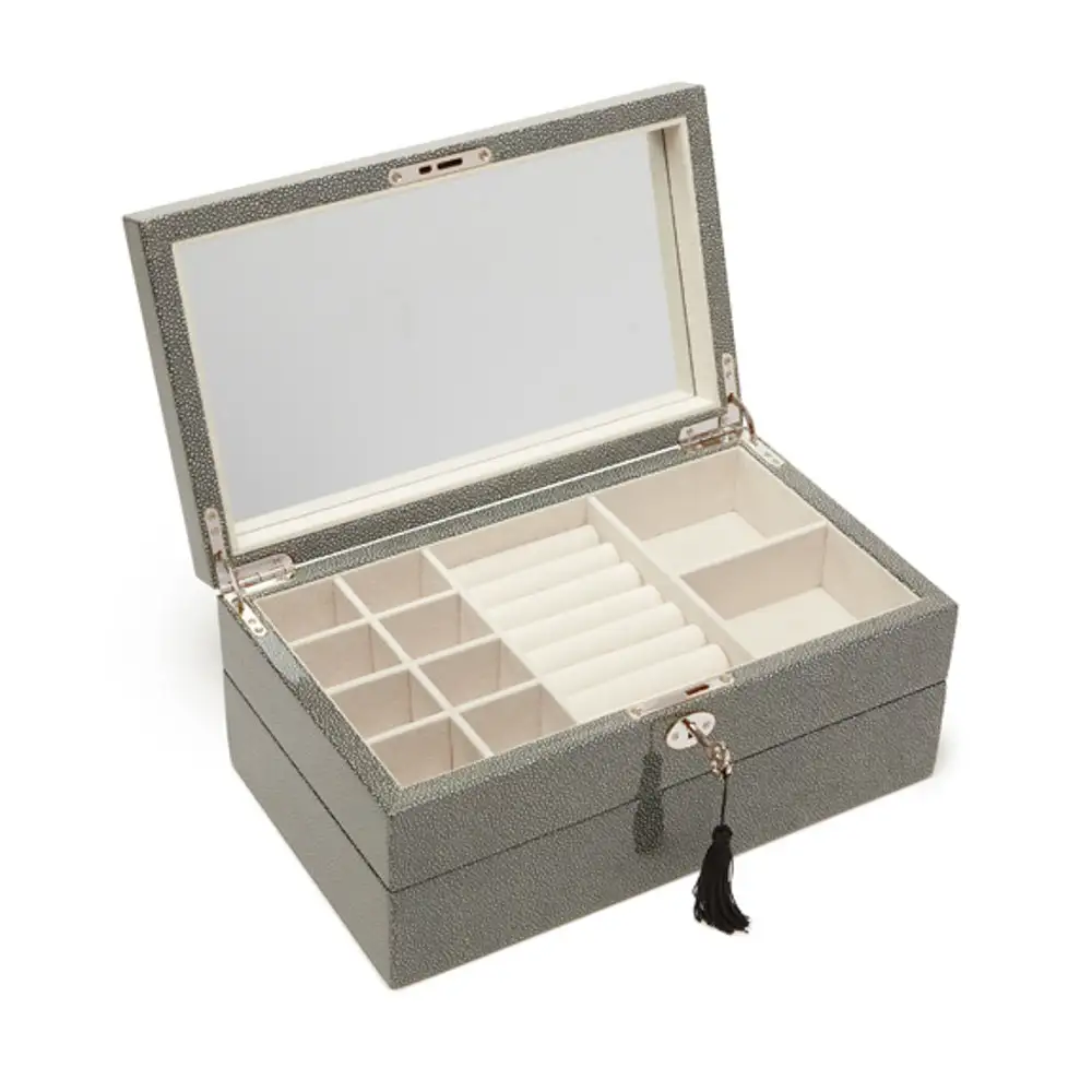 Stackable White Jewelry Box