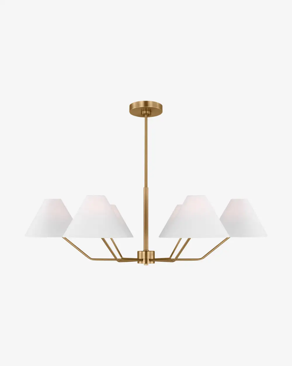 Modern Streamlined Chandelier