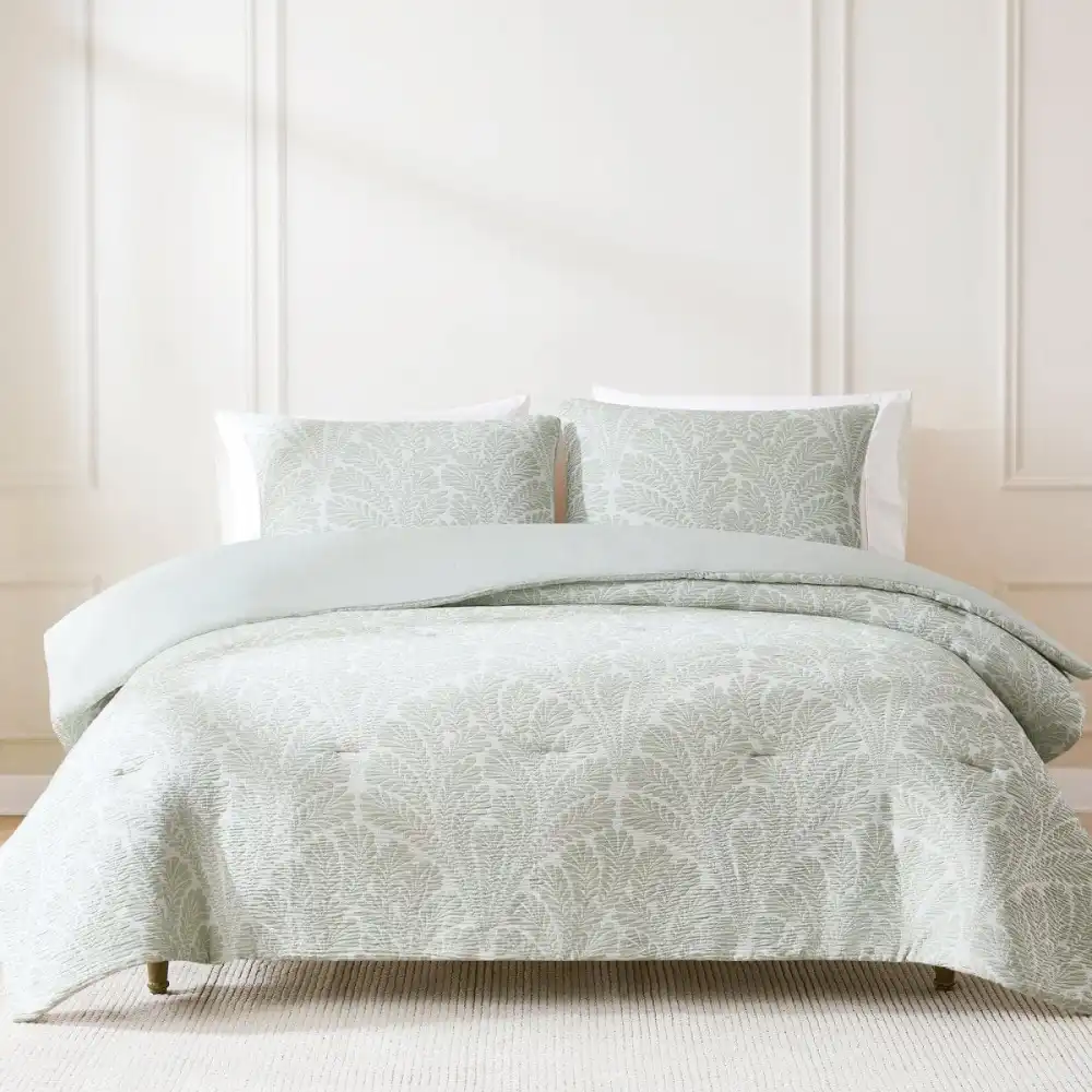 Jacquard Garden Comforter Bedding Set