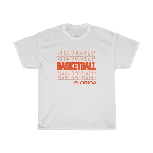 Basketball Florida in Modern Stacked Lettering