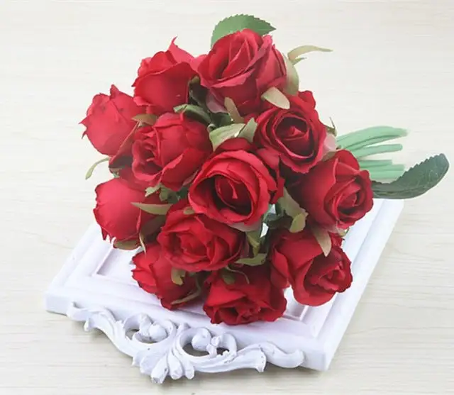 Artificial Flower Bouquet Set