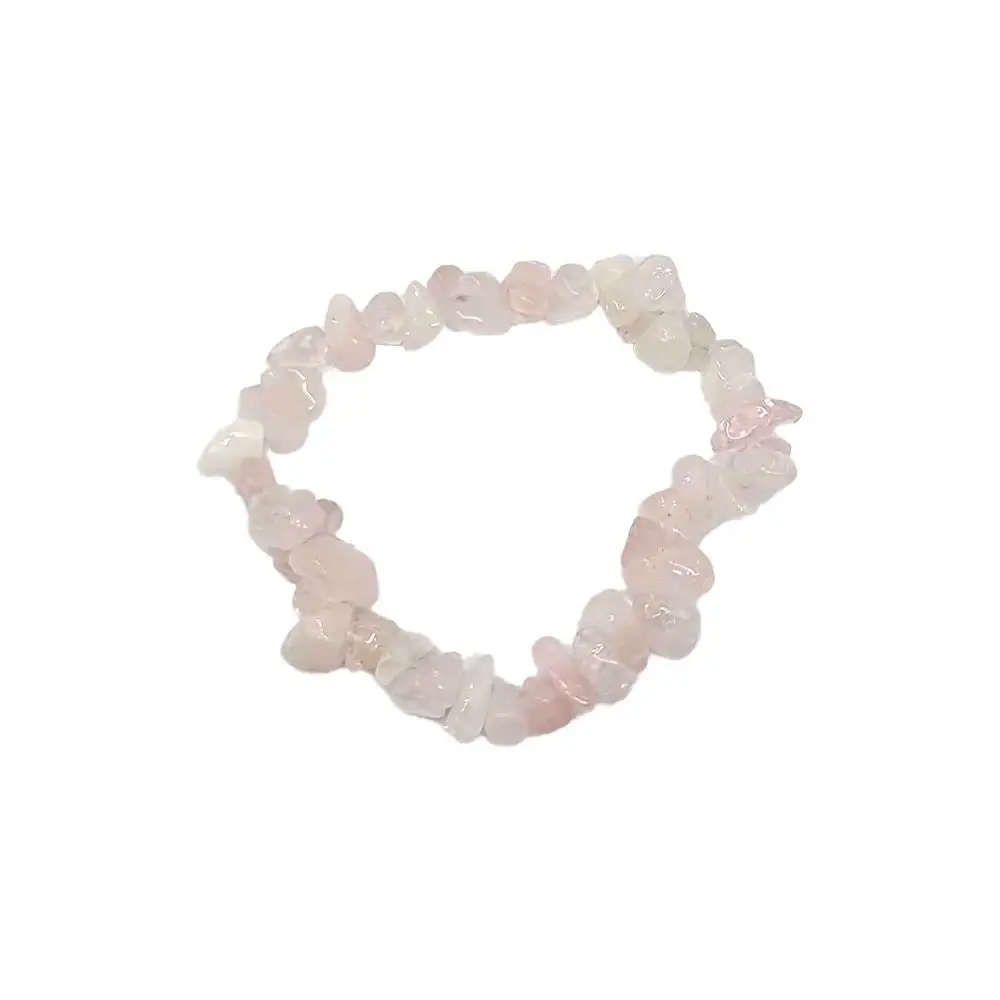 Chip-Stone Stretch Gemstone Crystal Bracelet