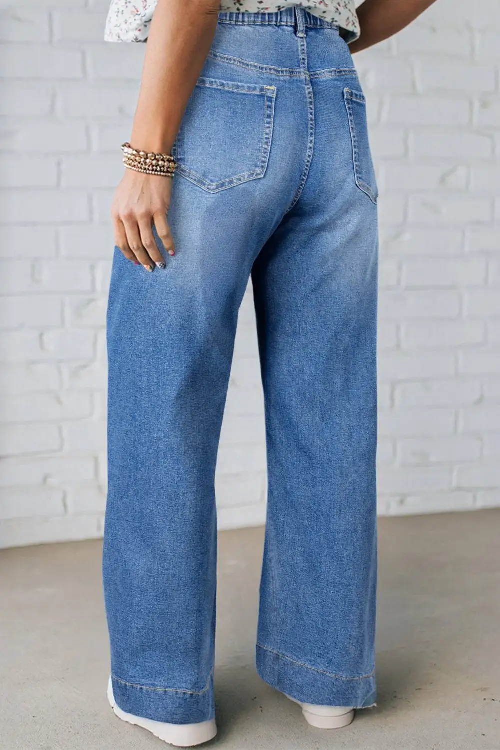 Lace Casual Jeans