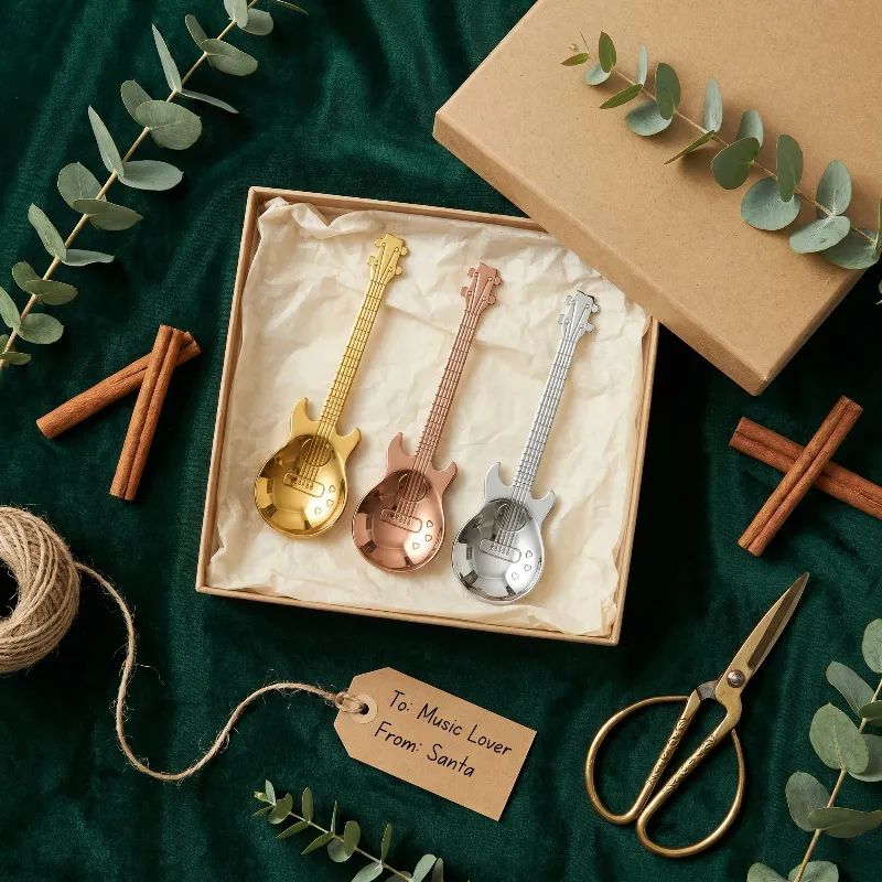 Stainless Steel Guitar Spoons