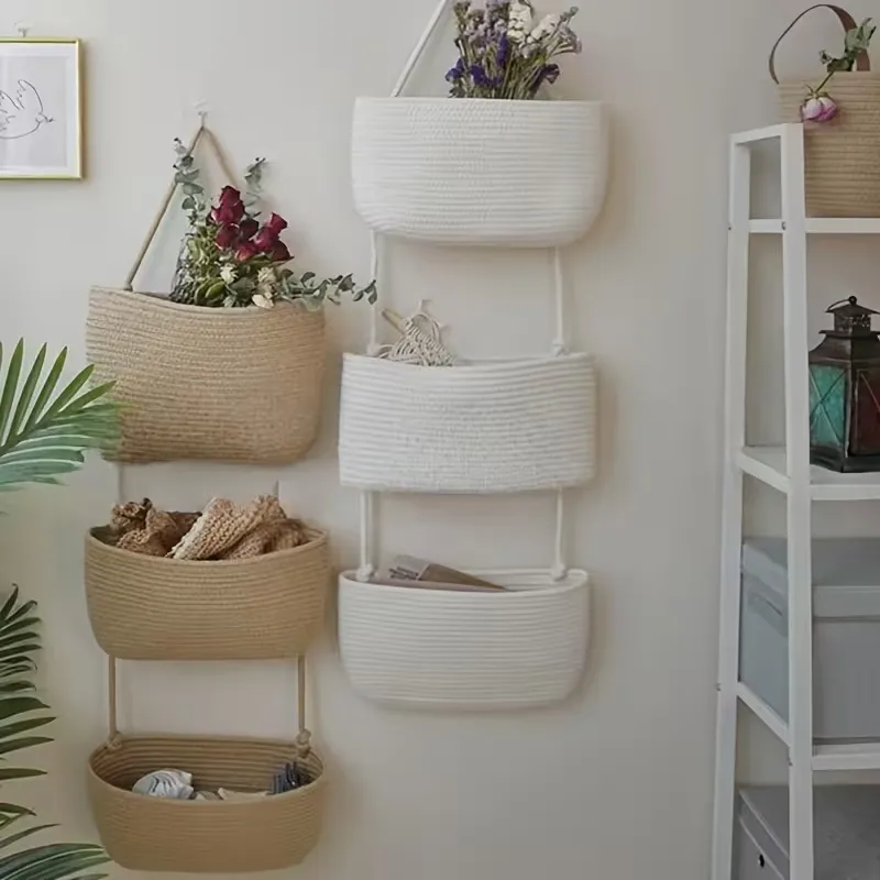Hanging Woven Storage Basket
