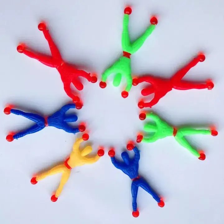 Sticky Toys spiderman pack of 10pcs